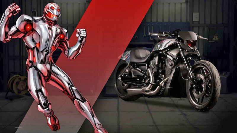 Illustration for article titled Marvel and Harley-Davidson Made a Bunch of Badass Super Hero Bikes